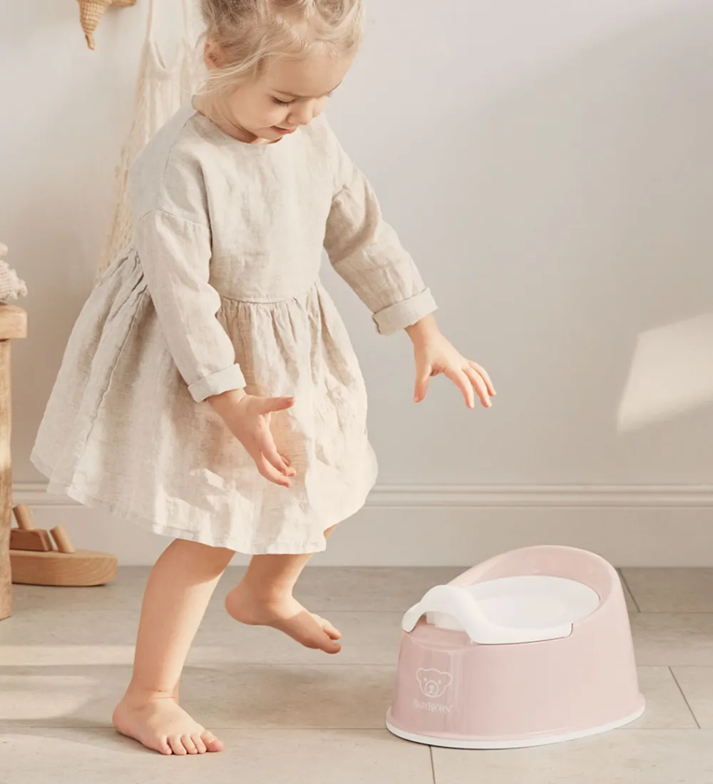 BabyBjörn Potter Og Toilethjælp|Potte - Lyserød/Hvid
