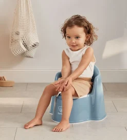 BabyBjörn Potter Og Toilethjælp|Pottestol - Gråblå/Hvid
