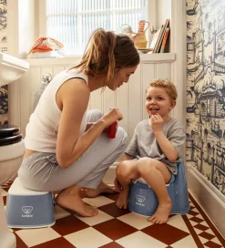 BabyBjörn Potter Og Toilethjælp|Pottestol - Gråblå/Hvid