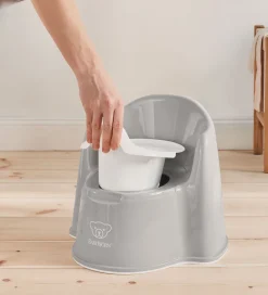 BabyBjörn Potter Og Toilethjælp>Pottestol - Grå/Hvid