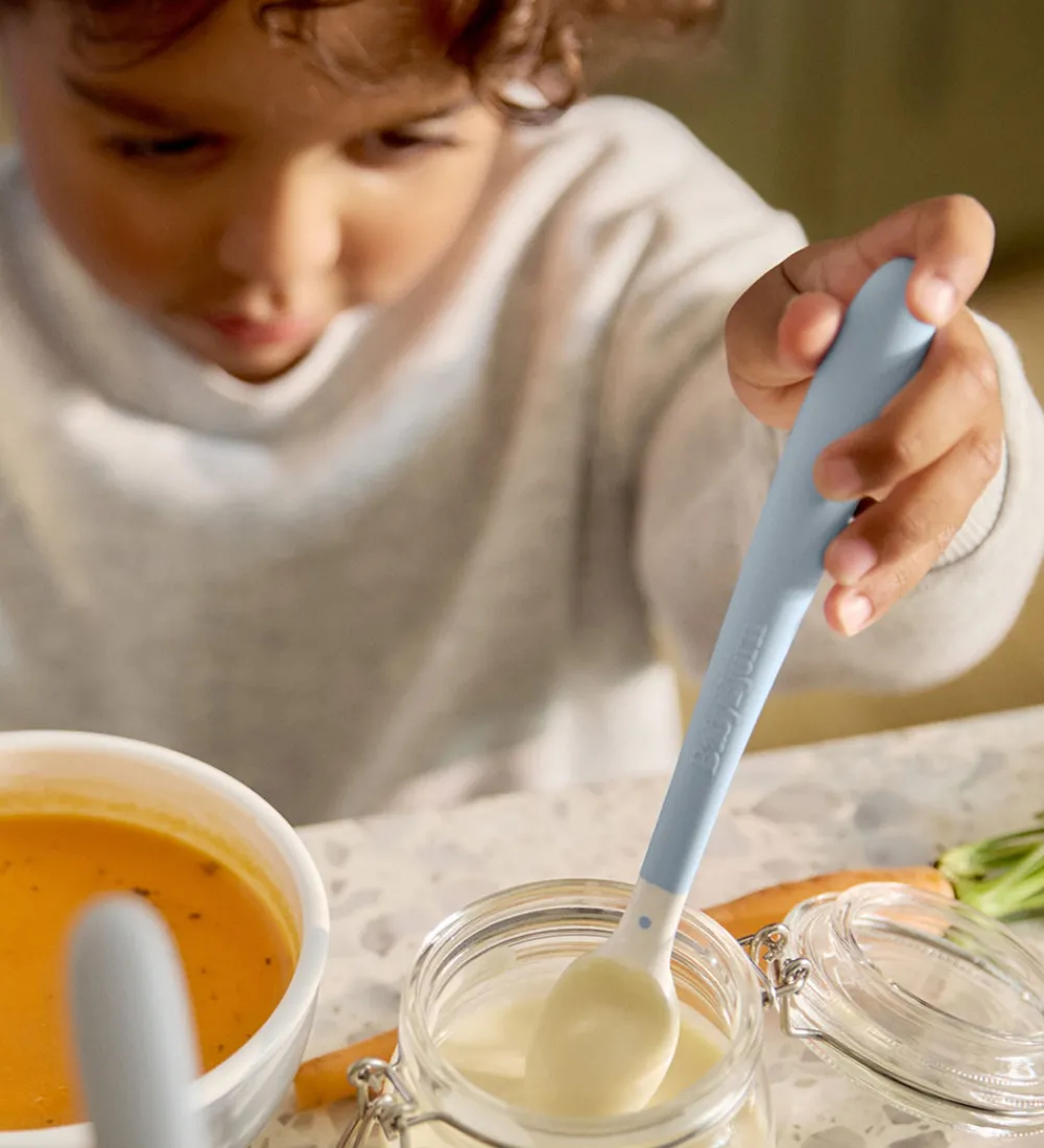 Børn BabyBjörn Børnebestik|Babyskeer|Skeer - 2-pak - Pastelblå