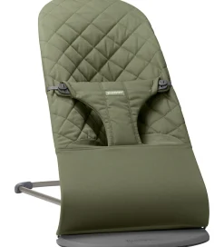 BabyBjörn Stole|Møbler|Skråstol - Bliss - Classic Quiltet - Mørkegrøn