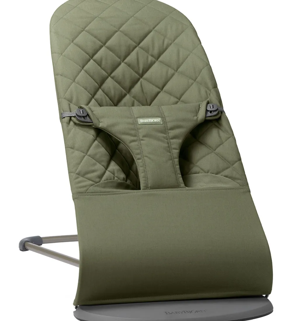 BabyBjörn Stole|Møbler|Skråstol - Bliss - Classic Quiltet - Mørkegrøn