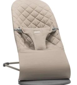 BabyBjörn Stole|Møbler|Skråstol - Bliss - Classic Quiltet - Sandgrå