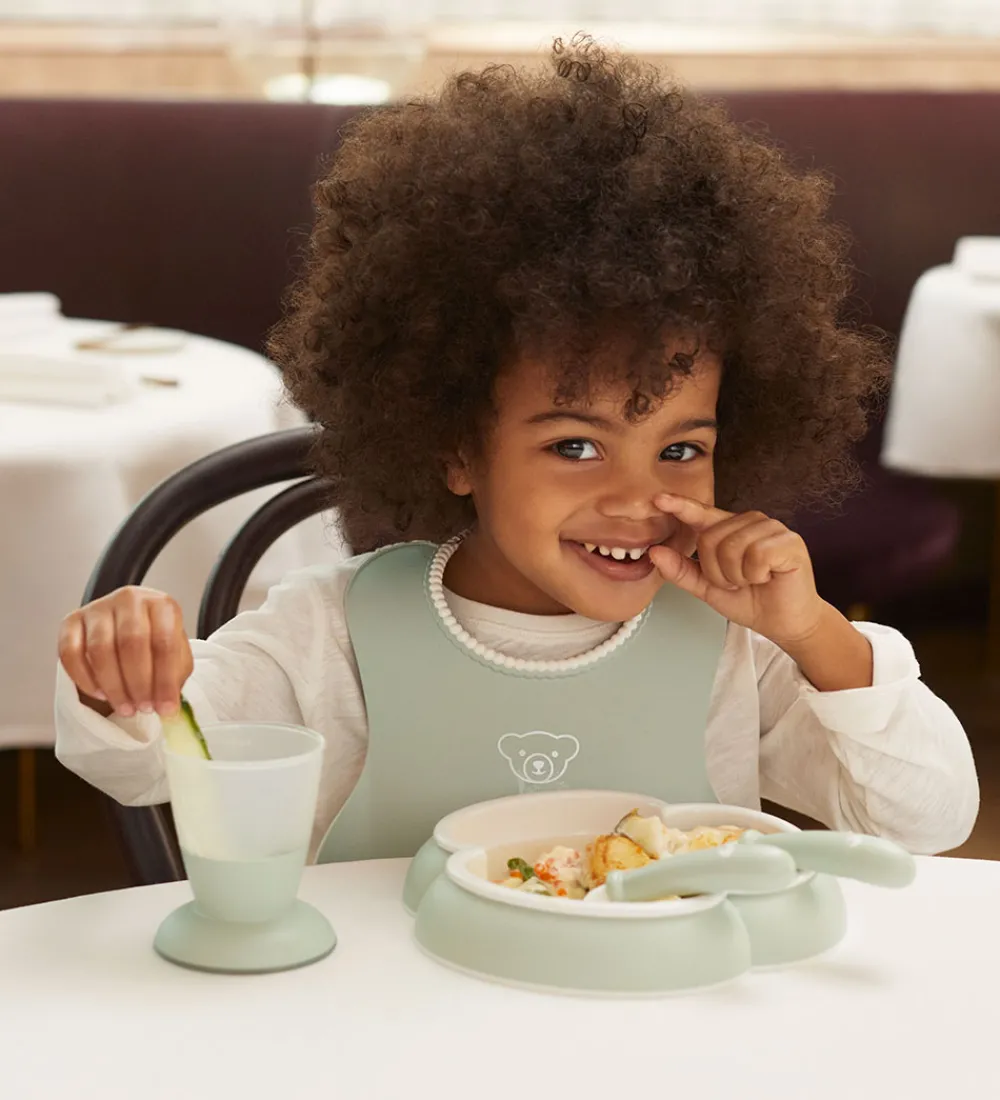 BabyBjörn Spisesæt>Spisesæt - 5 Dele - Pastelgrøn
