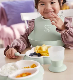 Børn BabyBjörn Spisesæt|Hagesmække|Spisesæt - 8 Dele - Pastelgrøn