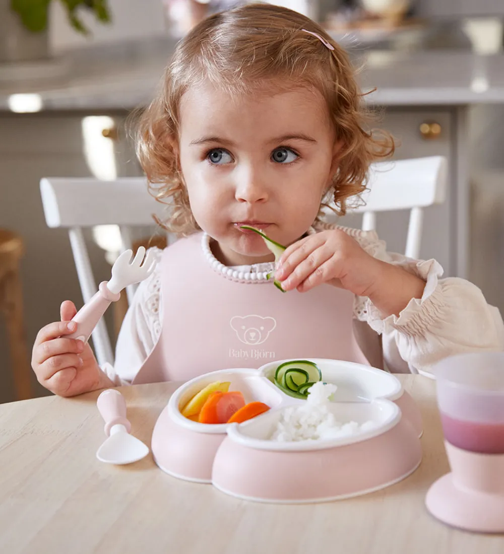 BabyBjörn Spisesæt|Spisesæt - 8 Dele - Lyserød