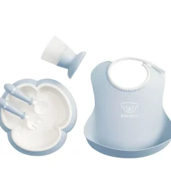 BabyBjörn Spisesæt|Spisesæt - 5 Dele - Pastelblå