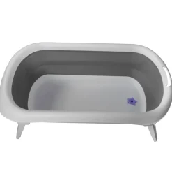 BabyDan Badekar Og Bademåtter|Badekar - 30L - Foldbar - Grå