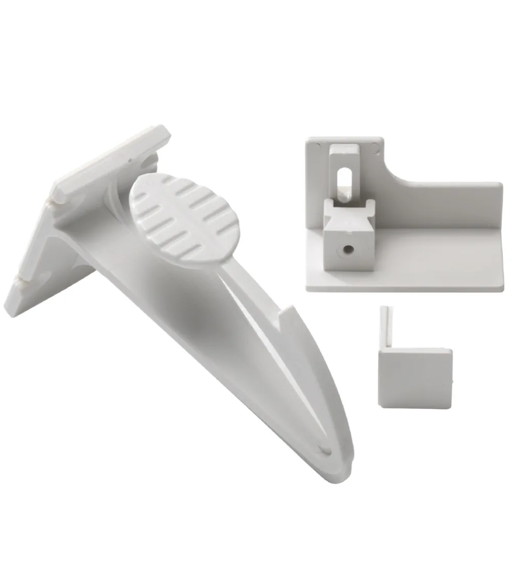 Børn BabyDan Børnelåse|Børnesikring - Easy Fix Skuffe-/Skabslås - Hvid