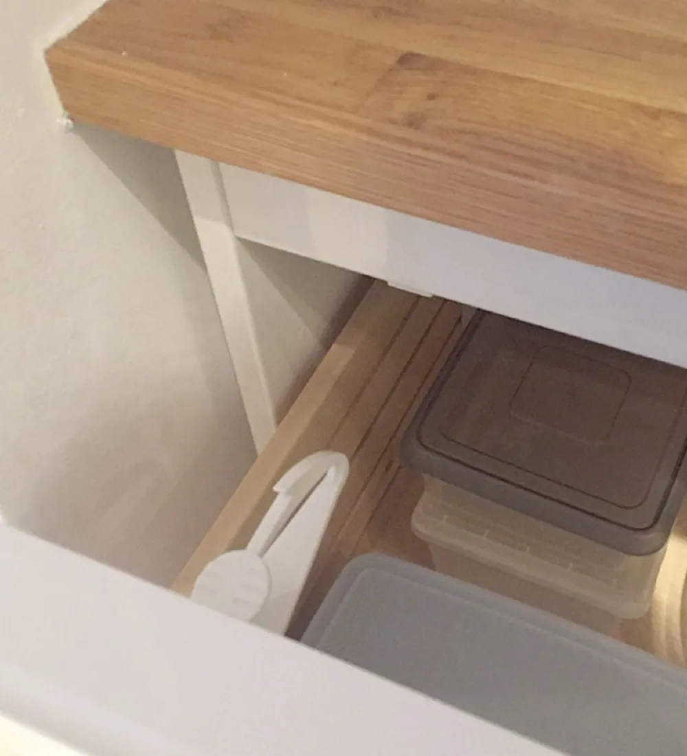 Børn BabyDan Børnelåse|Børnesikring - Easy Fix Skuffe-/Skabslås - Hvid