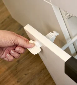 Børn BabyDan Børnelåse></noscript>Børnesikring - Magnetlås - Hvid