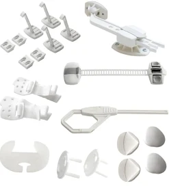 BabyDan Kant- Og Hjørnebeskyttere|Børnesikring - Supreme - 16 dele - Hvid