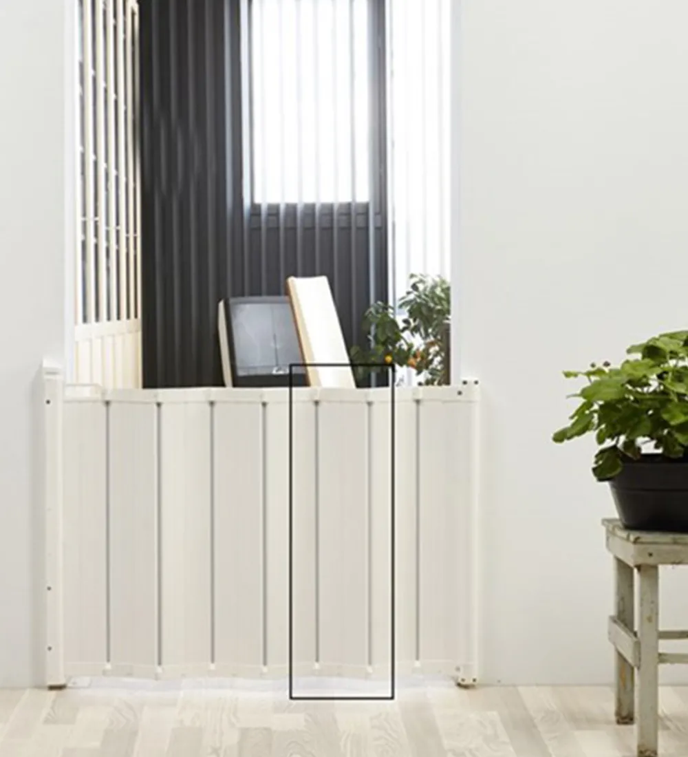 Børn BabyDan Børnesikkerhed|Børnegitre|Forlænger - Extend-A-Guard - 24x2 cm - Hvid