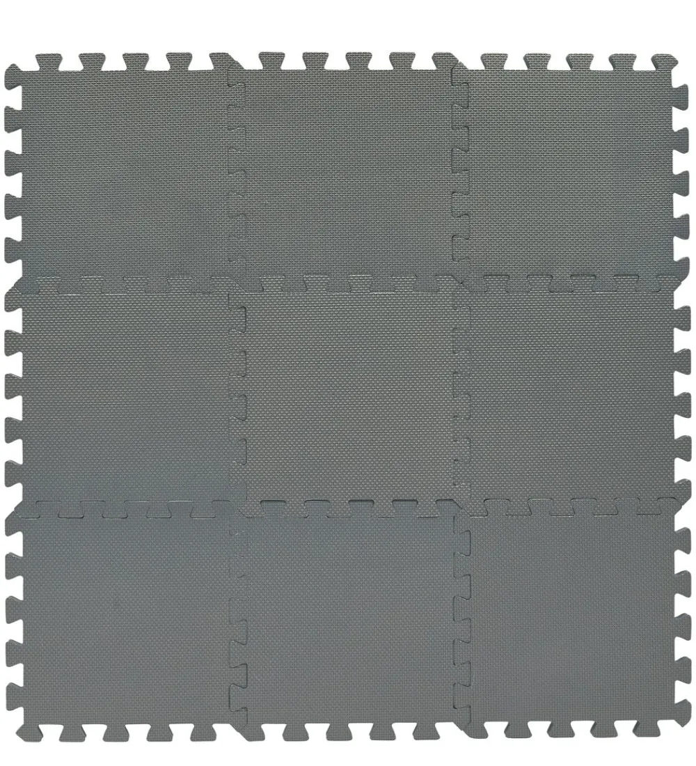 BabyDan Legetæpper Og Legegulve|Legegulv - 90x90 cm - Grå