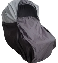 BabyDan Regnslag|Regnslag Til Barnevogn - 100 cm - Sort m. Refleks