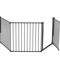 Børn BabyDan Børnegitre>Sikkerhedsgitter - Flex L - 146-223 cm - Sort