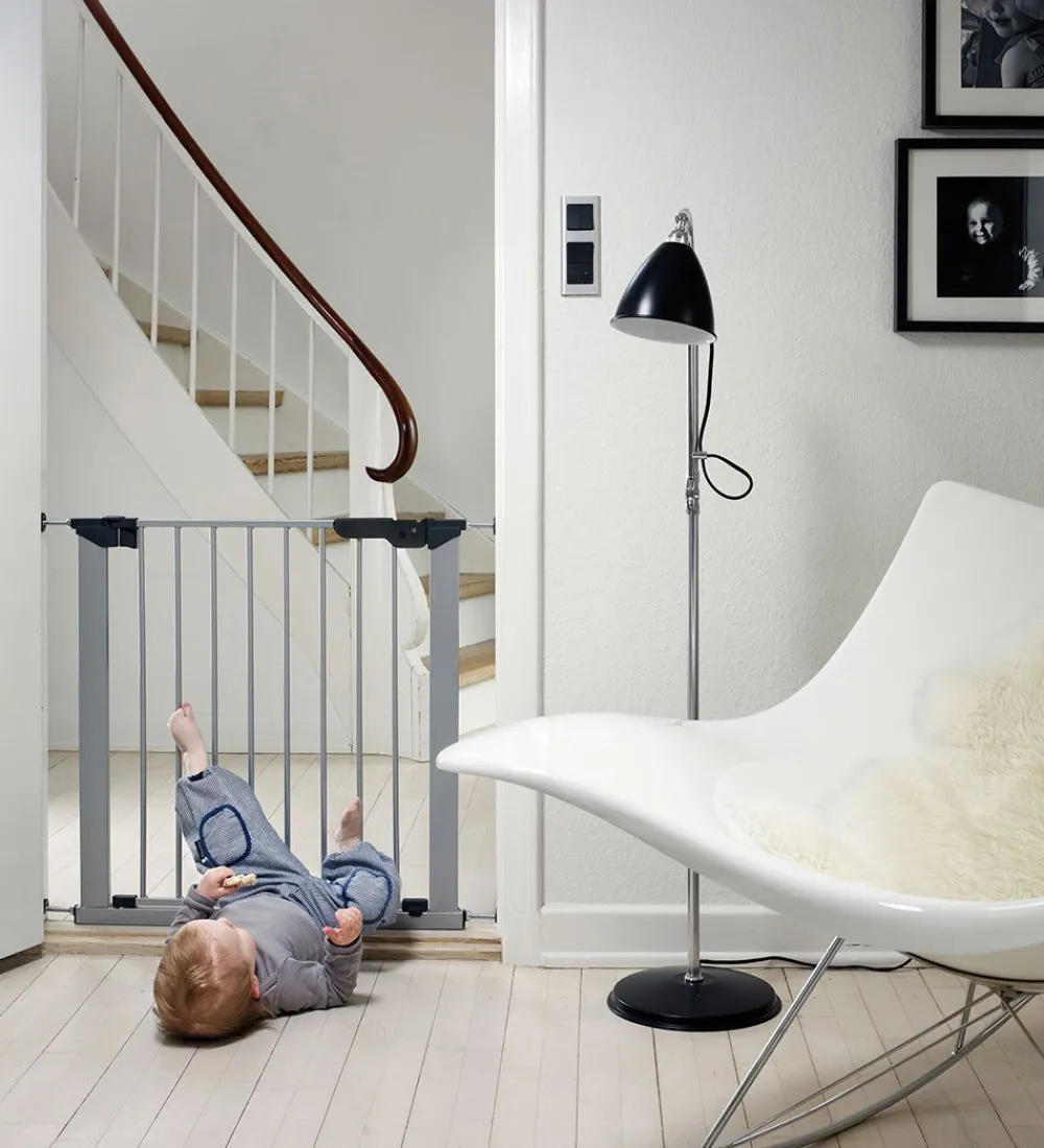 Børn BabyDan Børnegitre>Sikkerhedsgitter Premier m. 1 Forlænger - 79,5-86,5 cm -