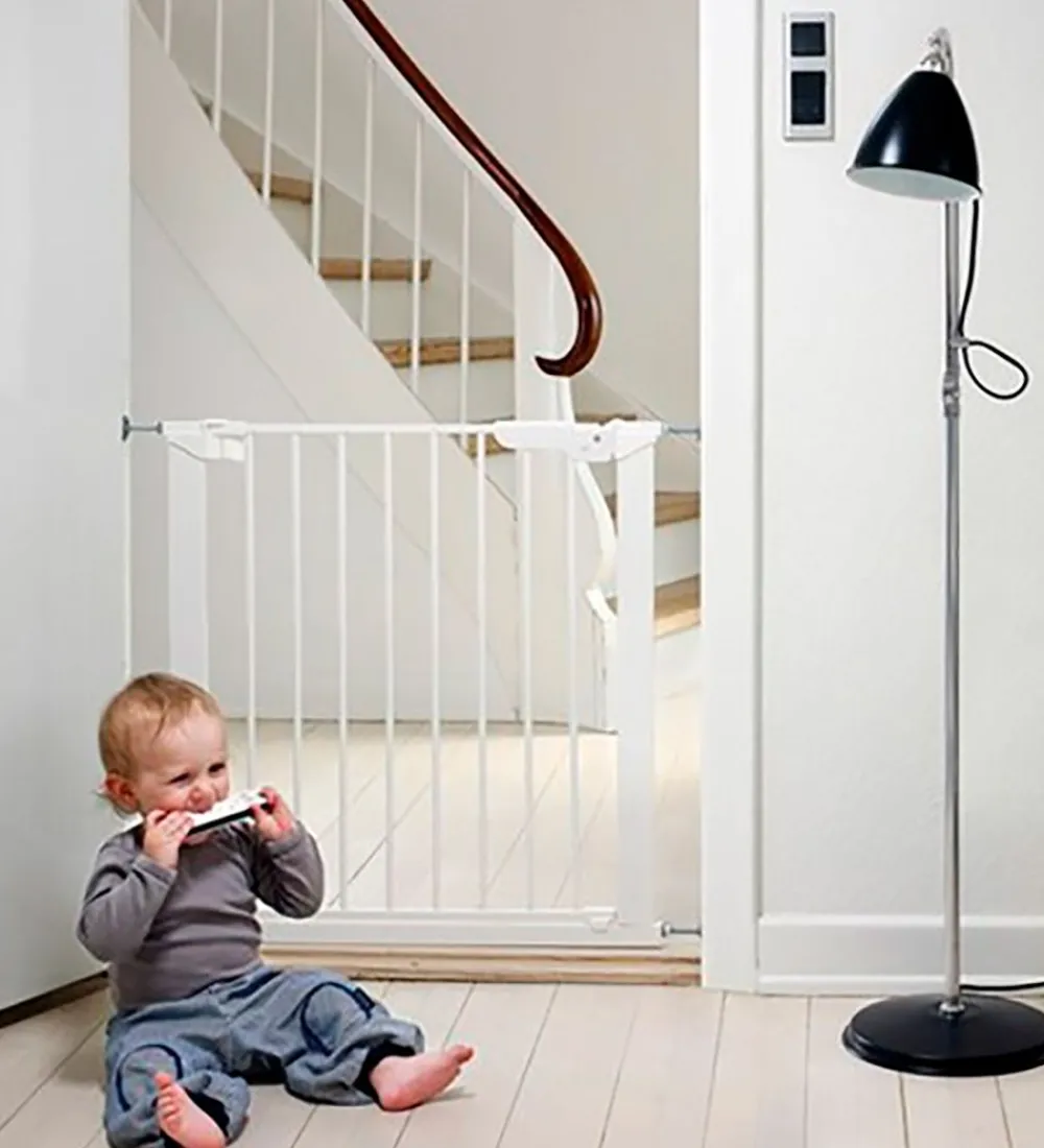 Børn BabyDan Børnegitre|Sikkerhedsgitter Premier m. 2 Forlængere - 86-93,3 cm -