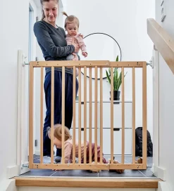 Børn BabyDan Børnegitre>Sikkerhedsgitter - Træ - 60,5-102 cm - Multidan - Brun