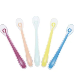 Børn Babymoov Børnebestik|Babyskeer>Babyskeer - 5-pak - Multicolor