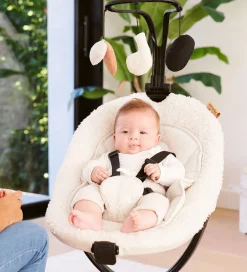 Babymoov Stole></noscript>Skråstol - Swoon Evolution - 63x69x93 cm - Curl White