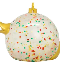 Badeand Badelegetøj|Julekugler|- Juletræskugle - Glitter