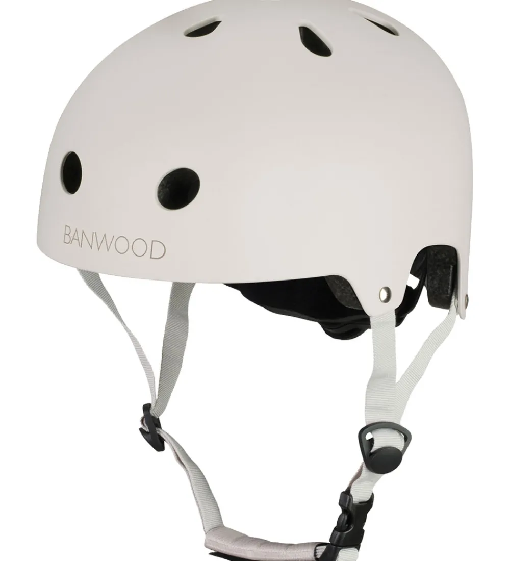 Børn Banwood Børnesikkerhed|Cykelhjelme>Cykelhjelm - Eco - Ivory