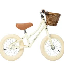Banwood Løbecykler|Løbecykel - First Go! - Creme m. Stjerner