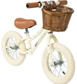 Banwood Løbecykler|Løbecykel - First Go! - Creme m. Stjerner