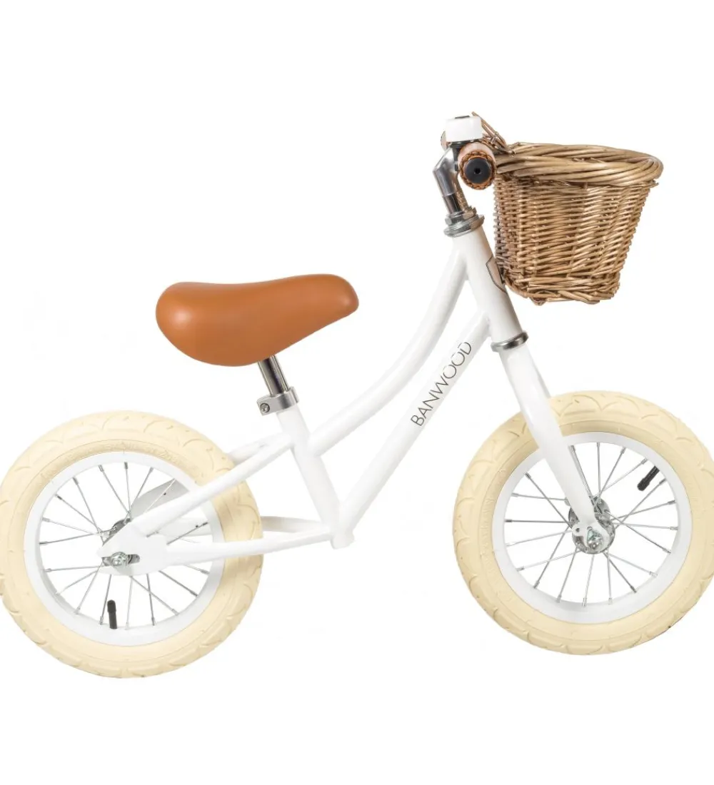 Banwood Løbecykler|Løbecykel - First Go! - Hvid