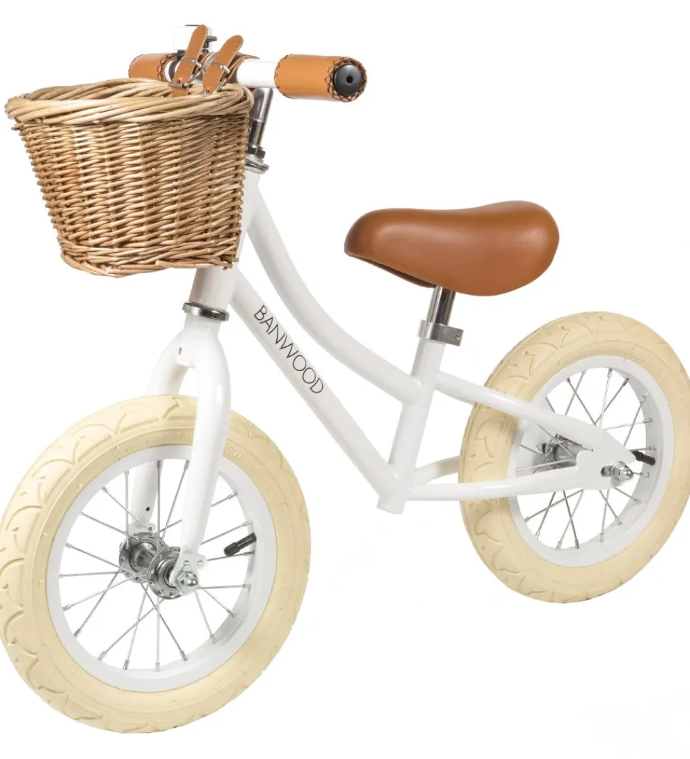 Banwood Løbecykler|Løbecykel - First Go! - Hvid