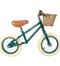 Banwood Løbecykler|Løbecykel - First Go! - Mørkegrøn