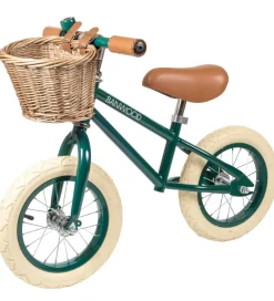 Banwood Løbecykler|Løbecykel - First Go! - Mørkegrøn
