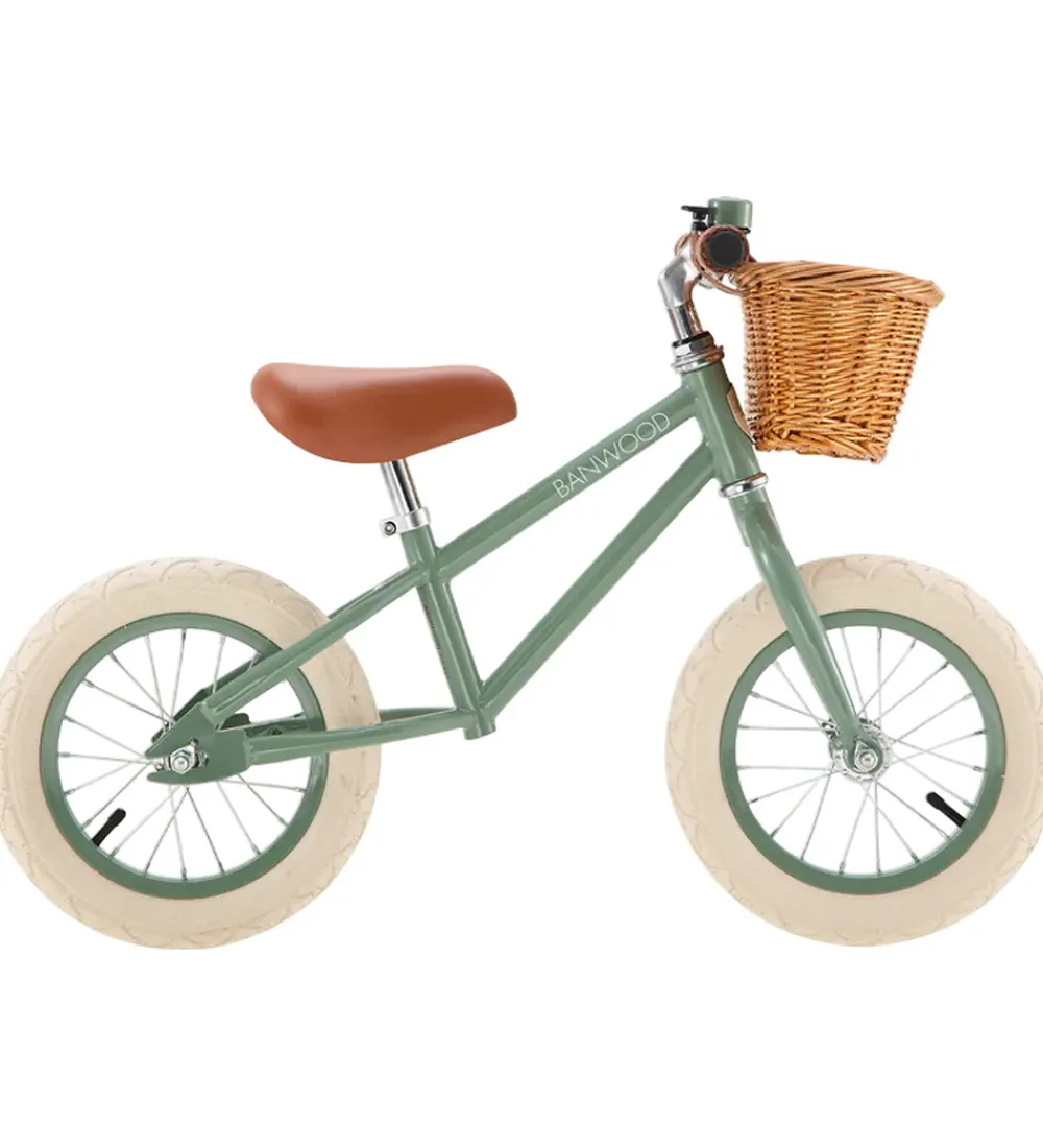 Banwood Løbecykler|Løbecykel - First Go! - 3-5 År - Forest