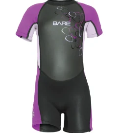 Bare Våddragter|Våddragt - Shorty - Tadpole - Lilla/Sort