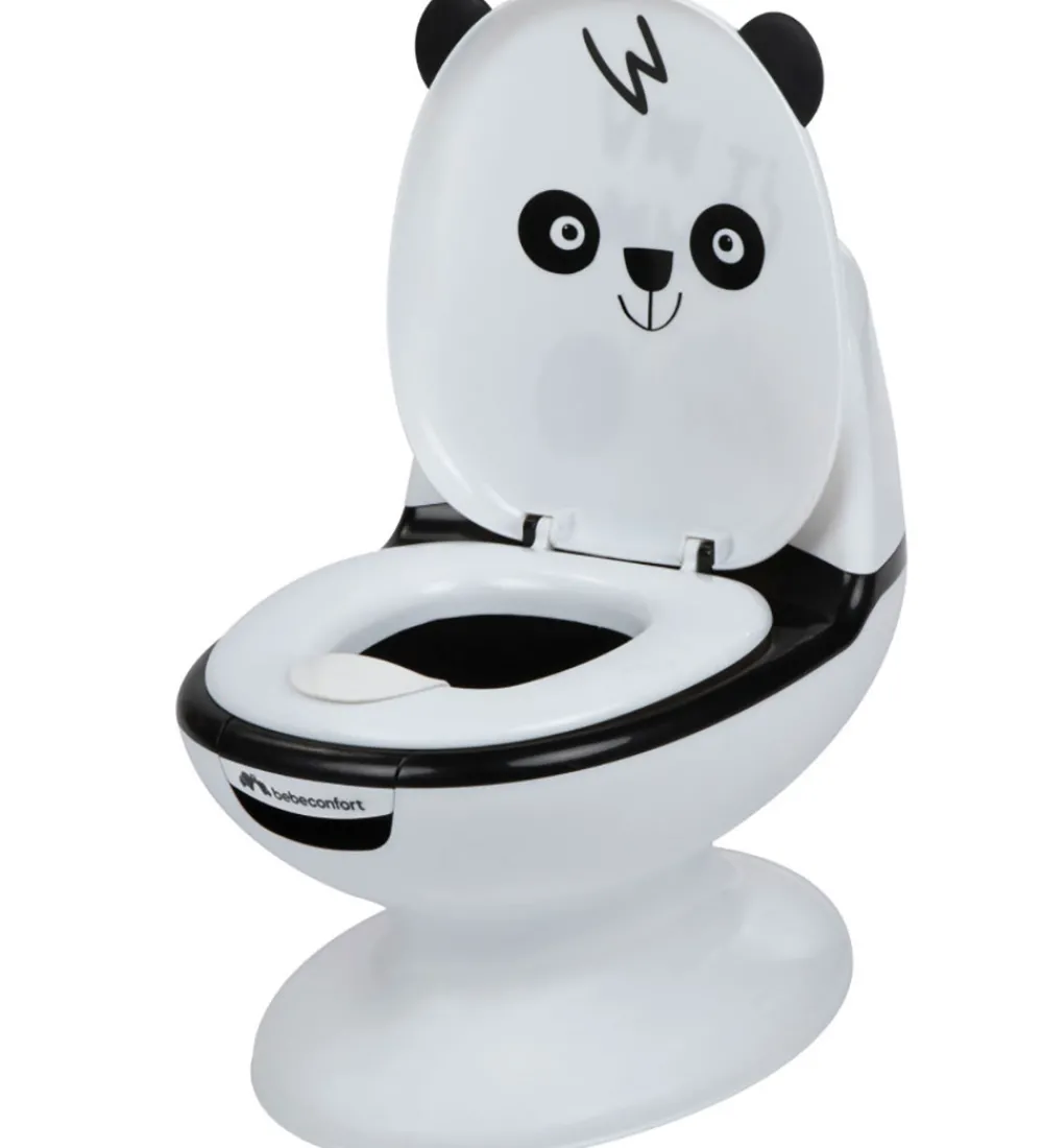 Bebeconfort Potter Og Toilethjælp>Toilet - Mini - Hvid/Sort m. Panda