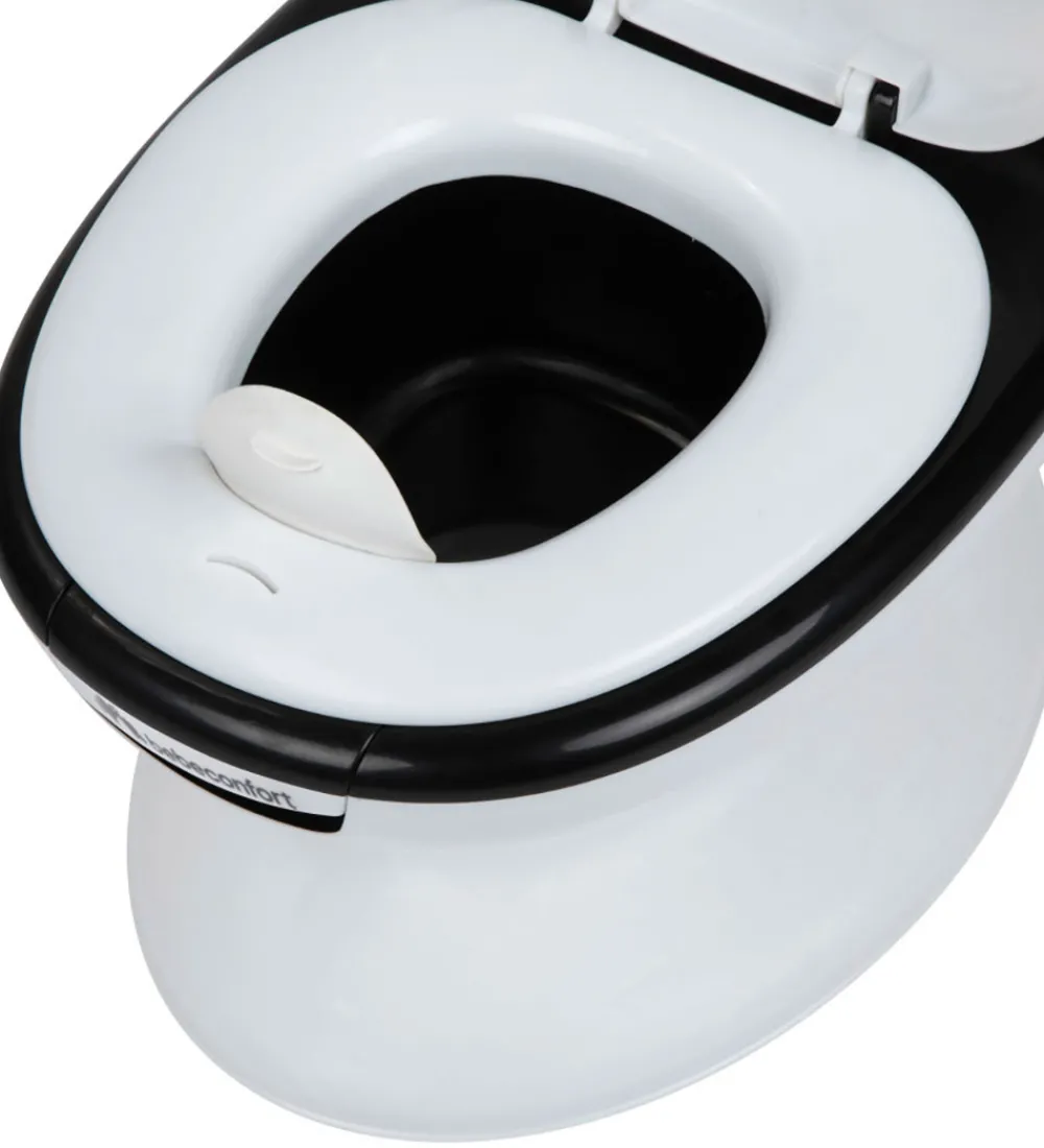 Bebeconfort Potter Og Toilethjælp>Toilet - Mini - Hvid/Sort m. Panda
