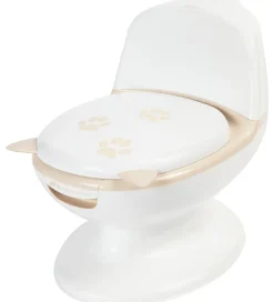 Bebeconfort Potter Og Toilethjælp|Toilet - Mini - Hvid/Sand m. Ræv