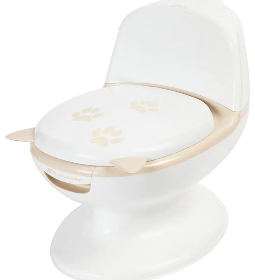 Bebeconfort Potter Og Toilethjælp|Toilet - Mini - Hvid/Sand m. Ræv