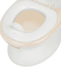 Bebeconfort Potter Og Toilethjælp|Toilet - Mini - Hvid/Sand m. Ræv