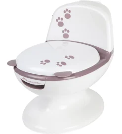 Bebeconfort Potter Og Toilethjælp|Toilet - Mini - Hvid/Lavendel m. Bjørn