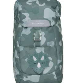 Børn Beckmann Børnehavetasker>Børnehavetaske - Classic Mini - Dinosaur - Grå