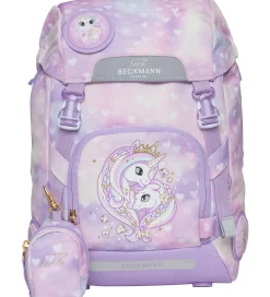 Beckmann Skoletasker|Skoletaske - Classic - Unicorn Princess - Lilla