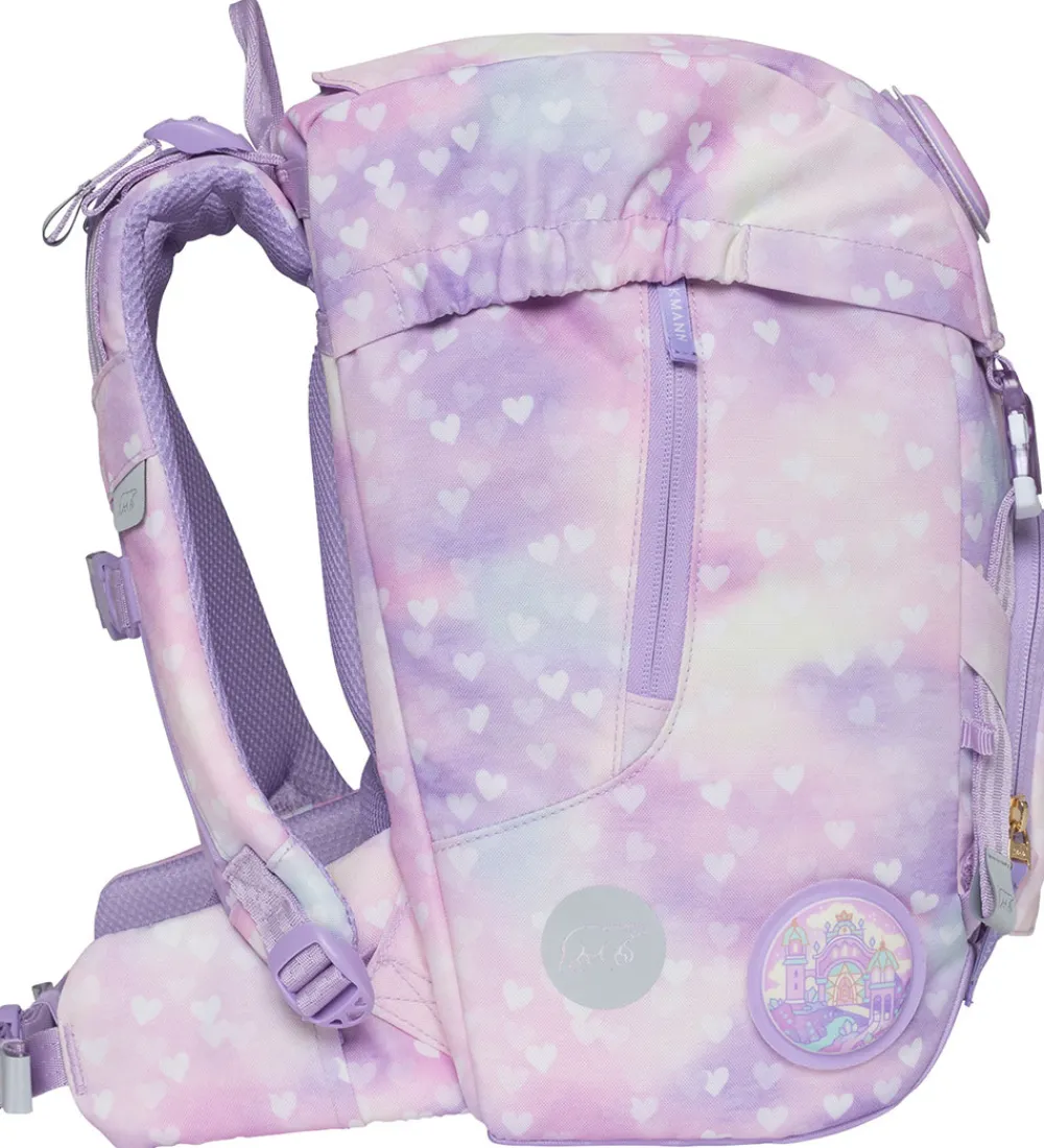 Beckmann Skoletasker|Skoletaske - Classic - Unicorn Princess - Lilla