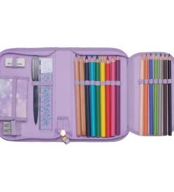 Beckmann Skoletasker|Skoletaskesæt - Classic Maxi - Unicorn Princess Purple