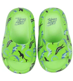 BECO Badesandaler>Badesandaler - Ocean Dinos - Grøn