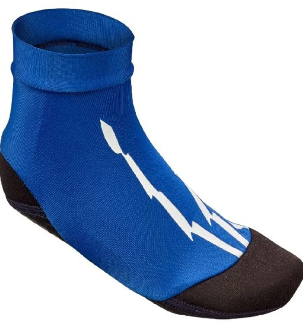 BECO Badesko|Badesokker m. Skridsikker Bund - Blå