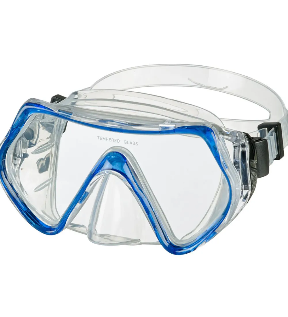 BECO Svømmebriller|Dykkermasker|Dykkermaske - Bibione 12+ - Blå