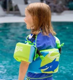 BECO Badevinger>Lær-At-Svømme Sæt - 15-30 kg - Blå/Grøn